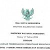 Instruksi Walikota Nomor 17 Tahun 2022 tentang PPKM Level 1 di Kota Samarinda