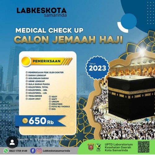 Medical Check Up Calon JAMAAH HAJI