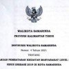 Instruksi Wali Kota Nomor 04 Tahun 2021 tentang   PPKM Level 4 Covid-19 di Kota Samarinda