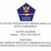Surat Edaran tentang Penegakan Disiplin Protokol Kesehatan Dalam Upaya Penanganan COVID-19 di Kota Samarinda